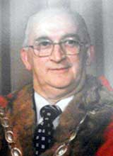 Picture of Cyng. D.J. Harries. Mayor of Llanelli 1978 - 79 